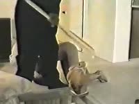 Slut got mugged and hit by a baseball bat by criminal
